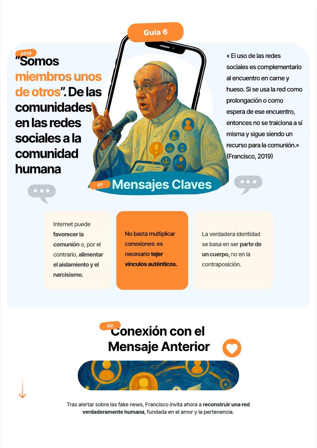 Guía 6 — «Somos miembros unos de otros»