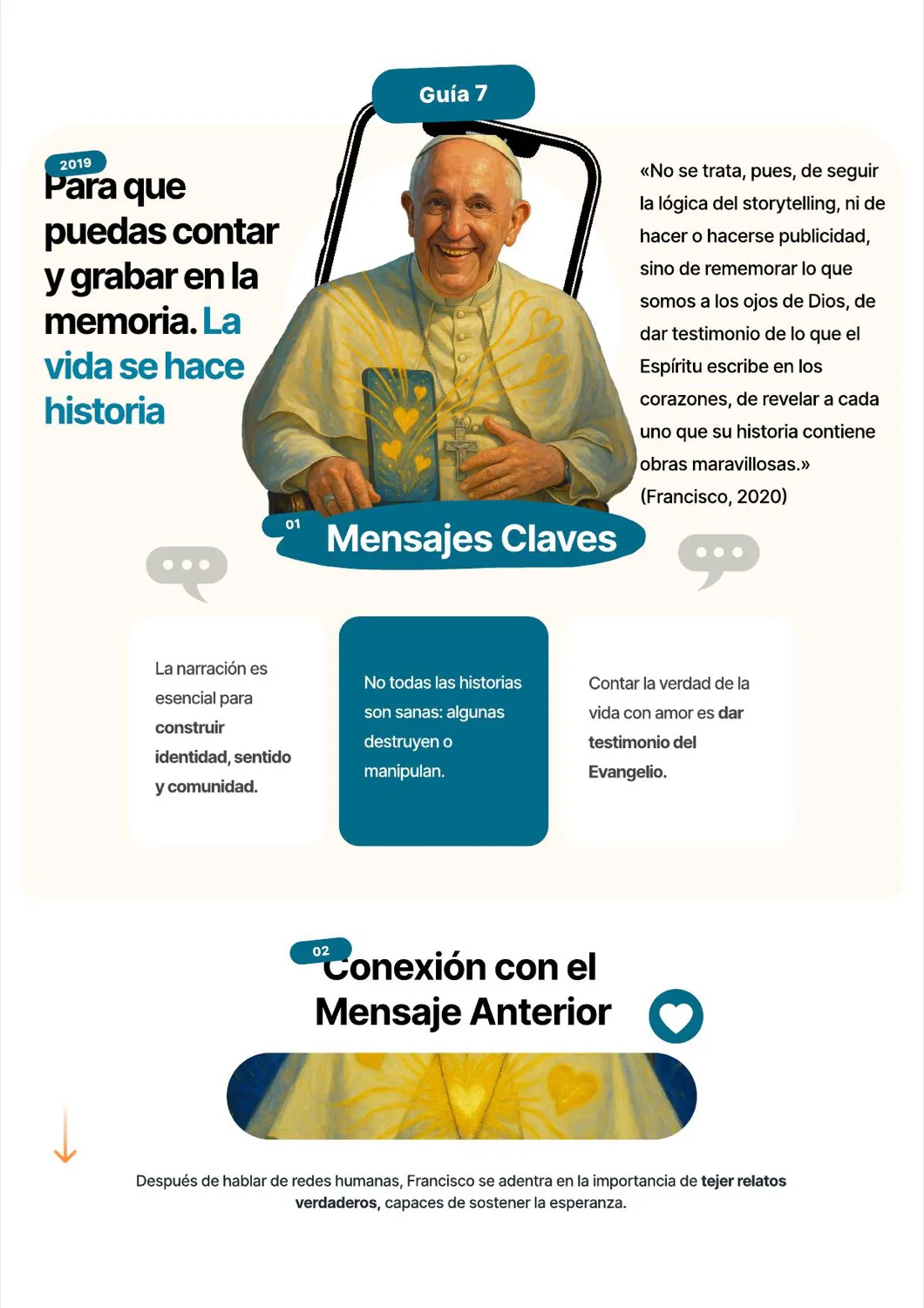 Guía 7 — Para que puedas contar y grabar en la memoria